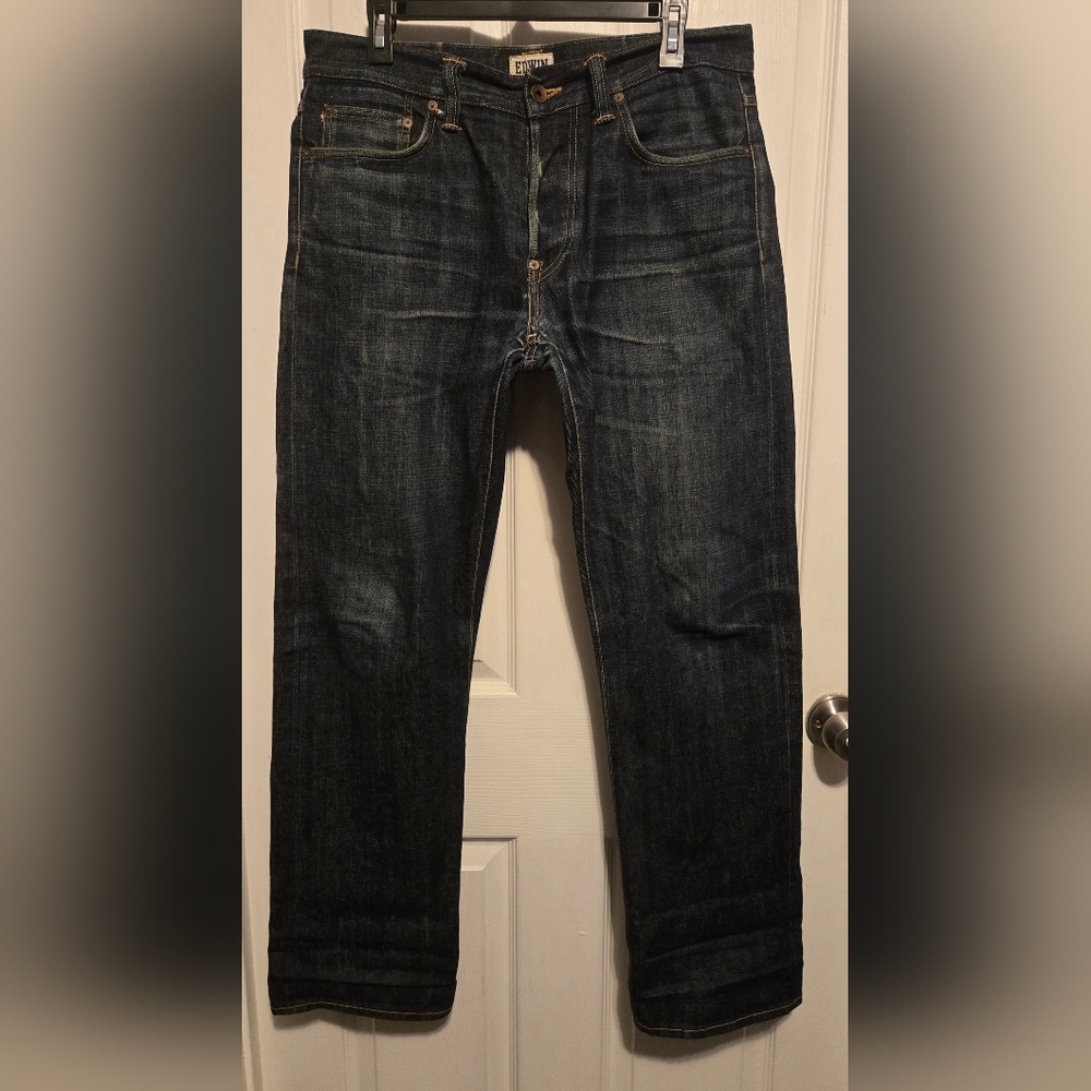 Edwin Japan Regular Loose Jeans 32 x 32 Color Blue